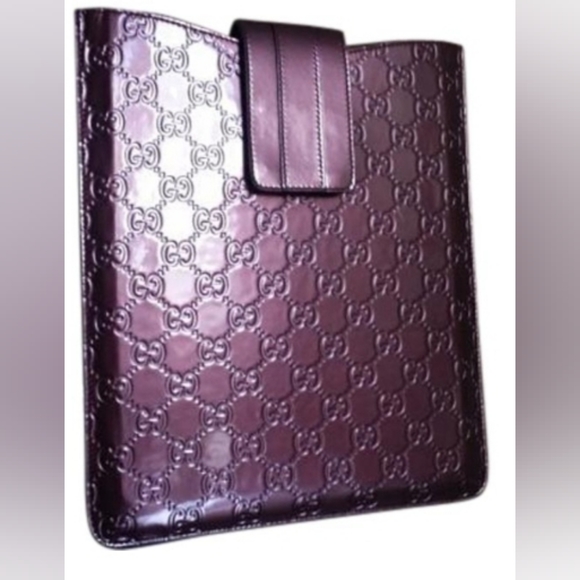 Beautiful PURPLE 💕 Gucci GG Guccissima Logo iPad/Tablet Case